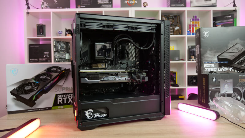 Hele systemet MSI gaming Build done
